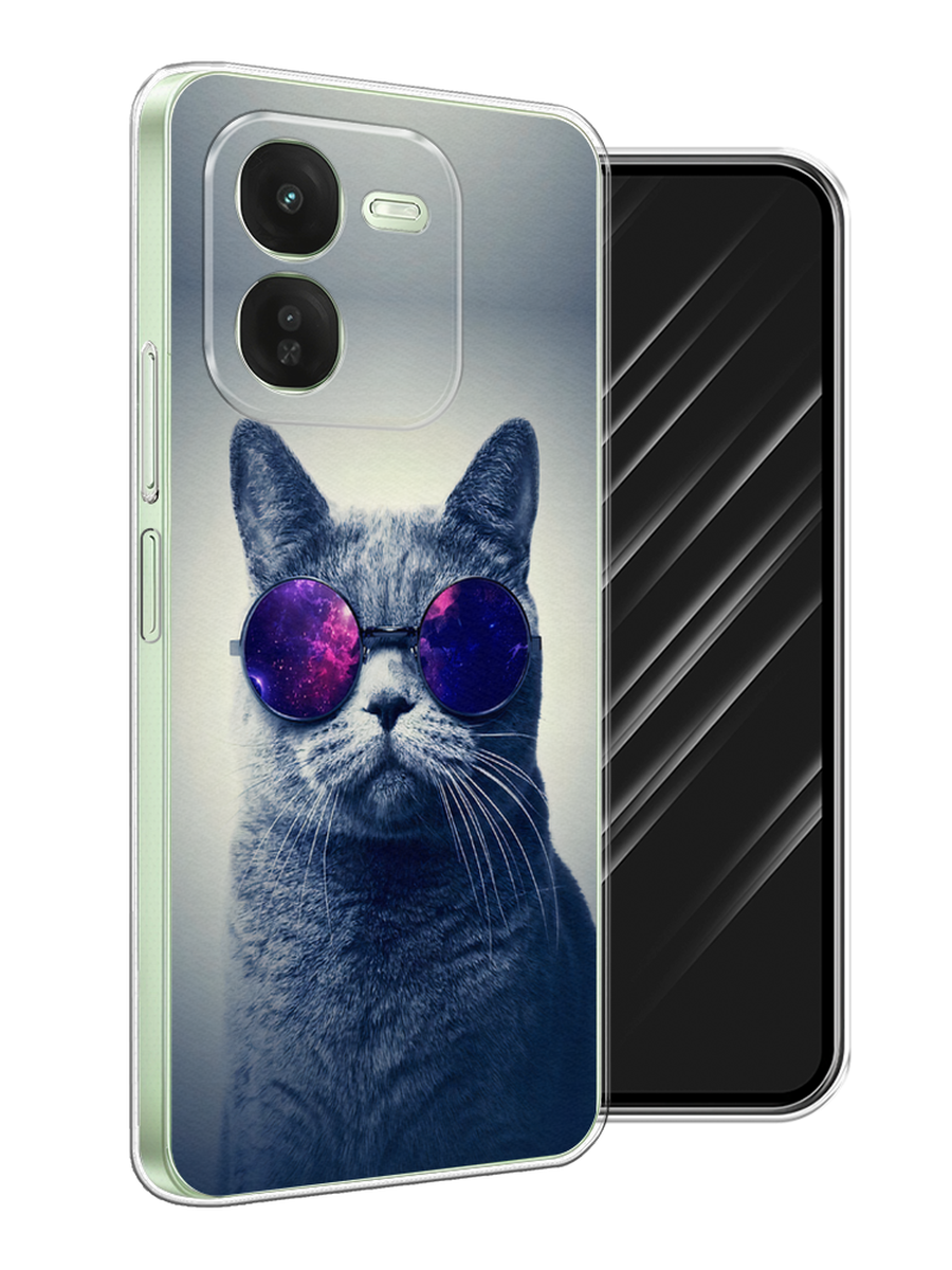 

Чехол Awog на Vivo iQOO Z9X "Космический кот", Бордовый, 2612250-1