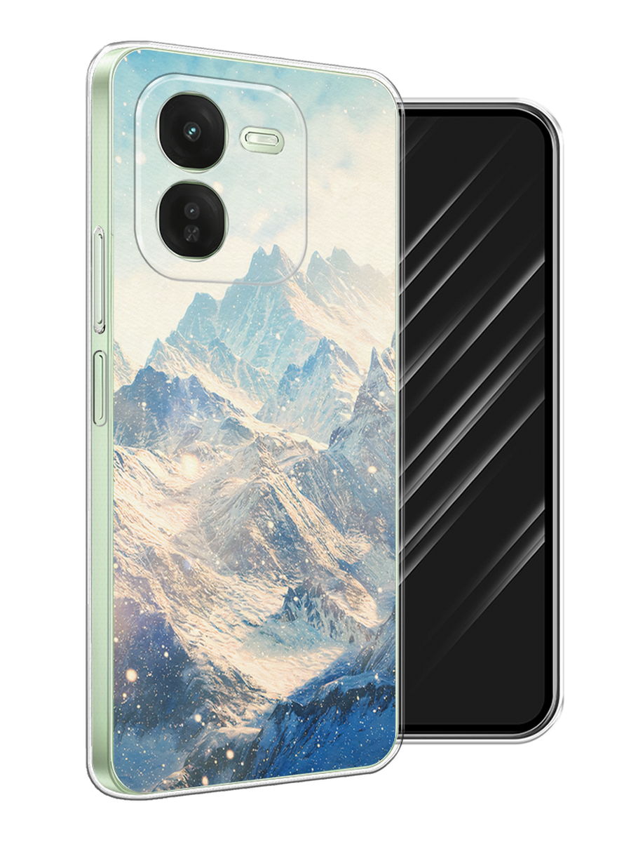 

Чехол Awog на Vivo iQOO Z9X "Горы 4", Бирюзовый, 2612250-1