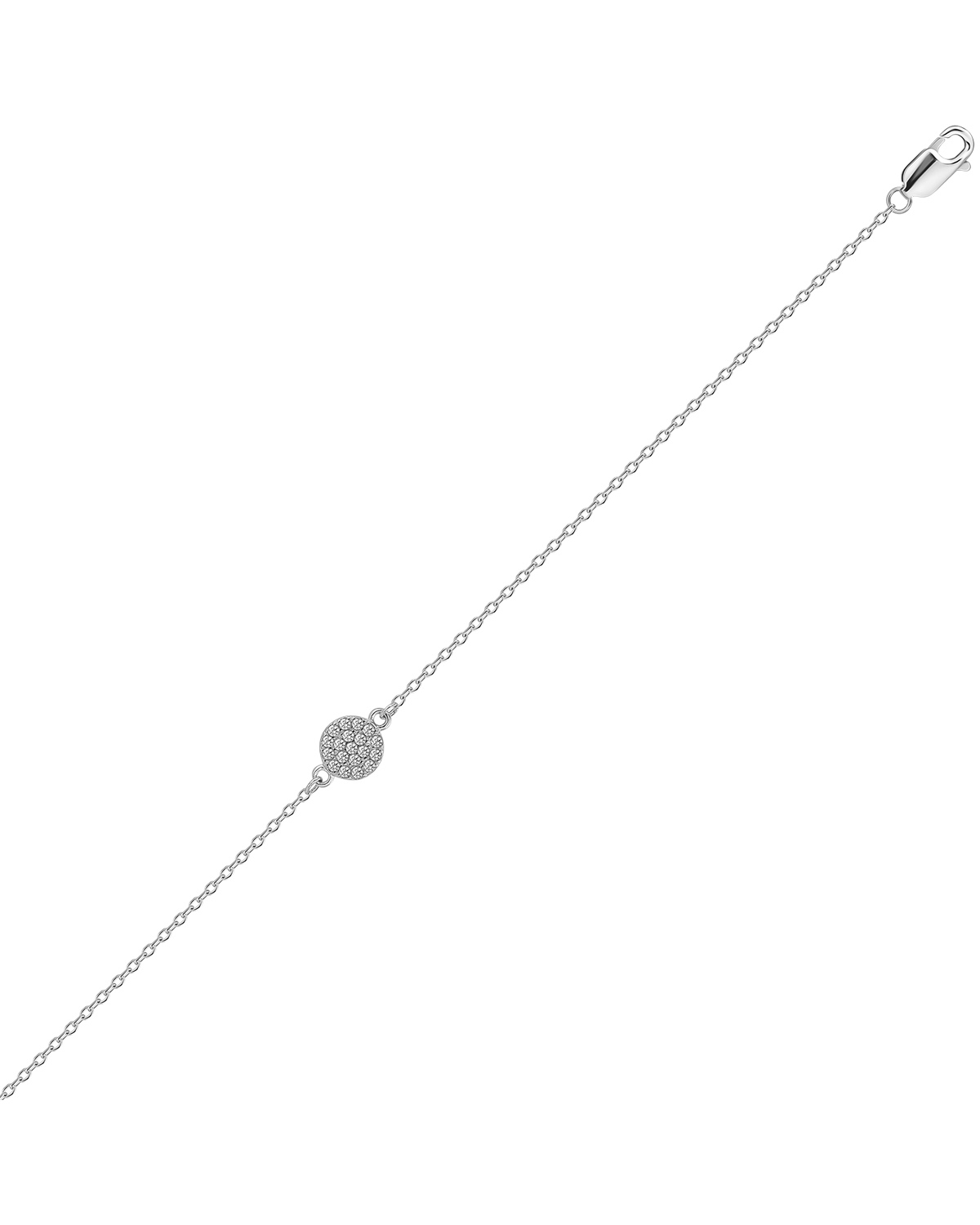 

Браслет из серебра р. MIUZ Diamonds (Московский ювелирный завод) B2036-PR-3798, фианит, B2036-PR-3798