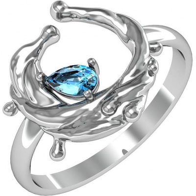 

Кольцо из серебра с алпанитом р.  ПРИВОЛЖСКИЙ ЮВЕЛИР 291607-FA15, 291607-FA15