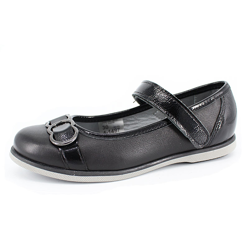 Туфли для девочек Лель 1497 Цвет черный размер 34