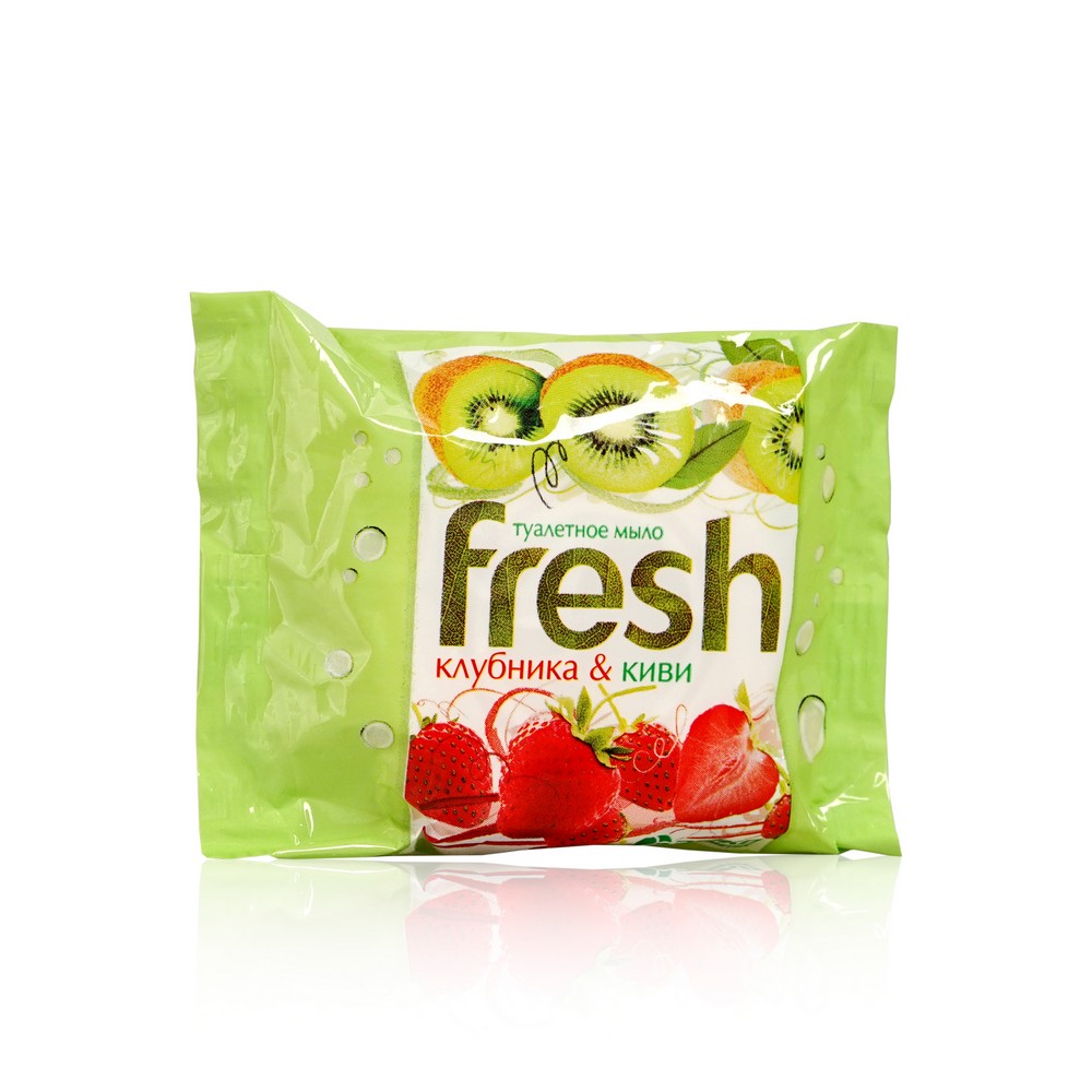 Туалетное мыло Fresh клубника и киви 50г