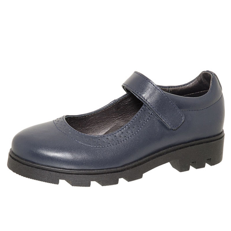 Туфли для девочек Лель 1496 Цвет синий размер 32 кремовые туфли мери джейн