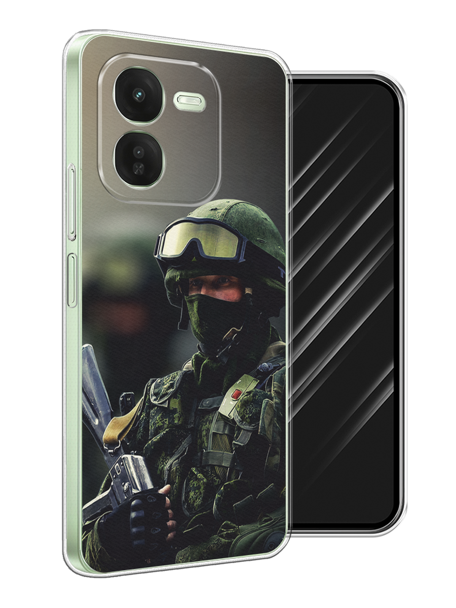 

Чехол Awog на Vivo iQOO Z9X "Солдат", Зеленый;серый, 2612250-1