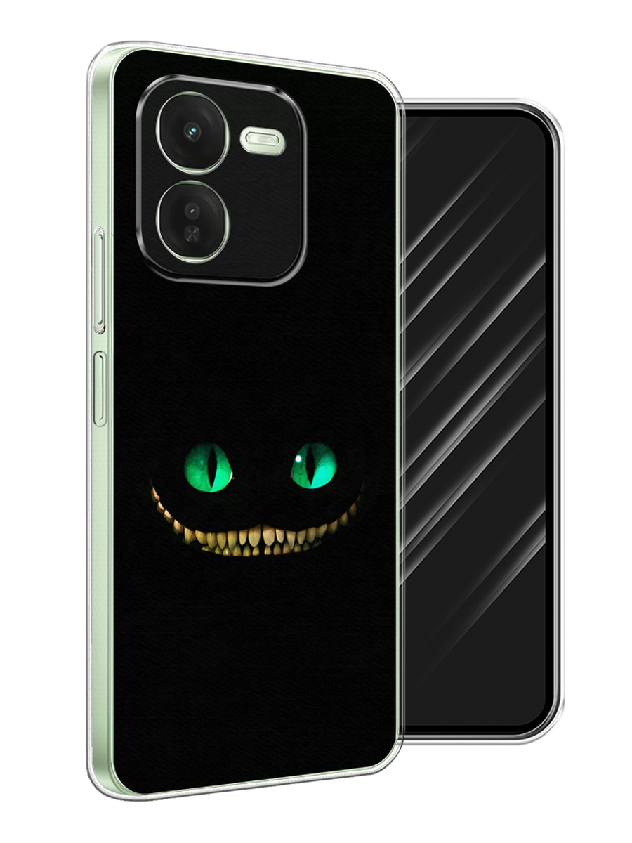 

Чехол Awog на Vivo iQOO Z9X "Зеленоглазый чеширский кот", Черный, 2612250-1