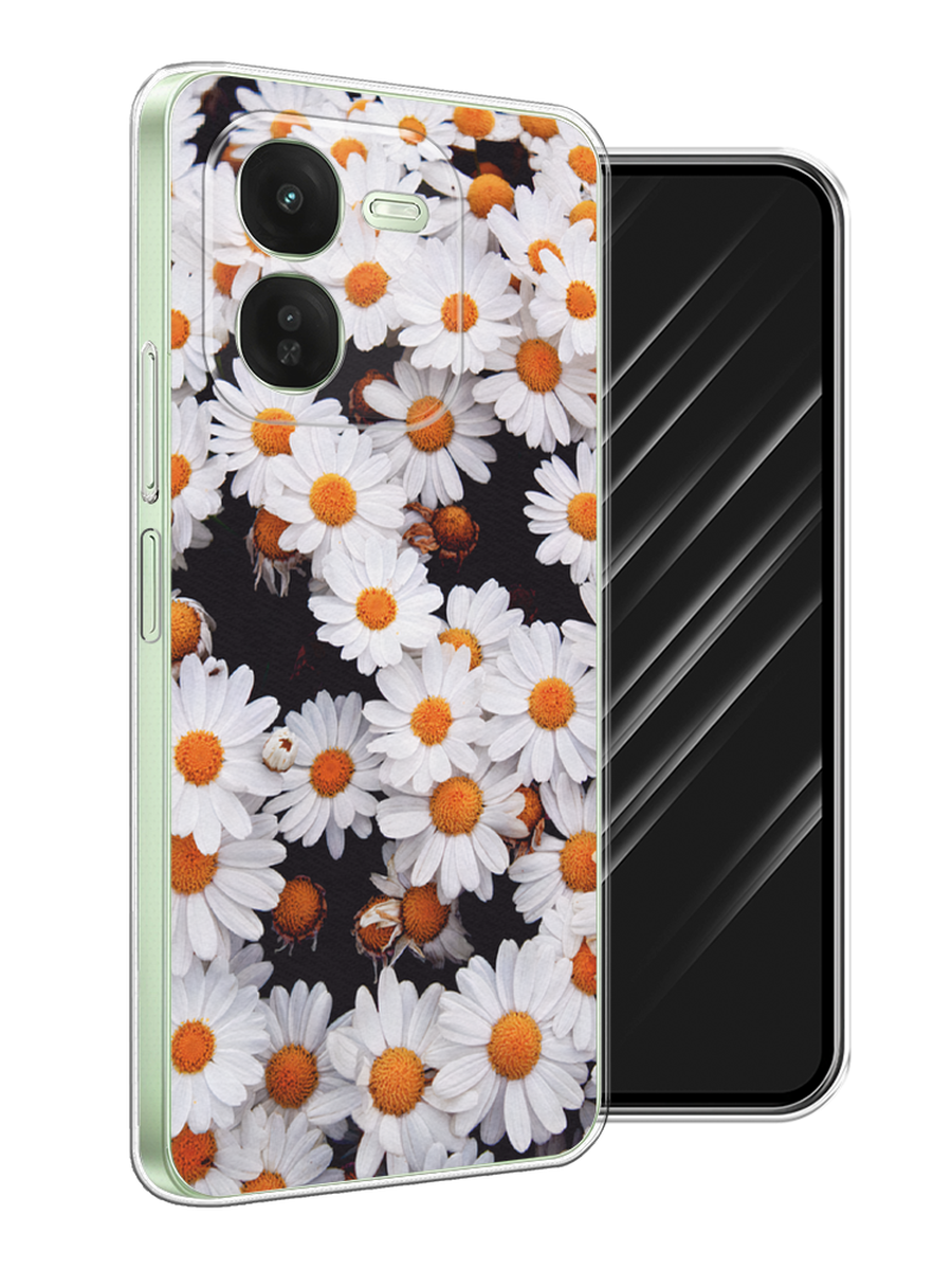 

Чехол Awog на Vivo iQOO Z9X "Ромашковое поле", Белый, 2612250-1