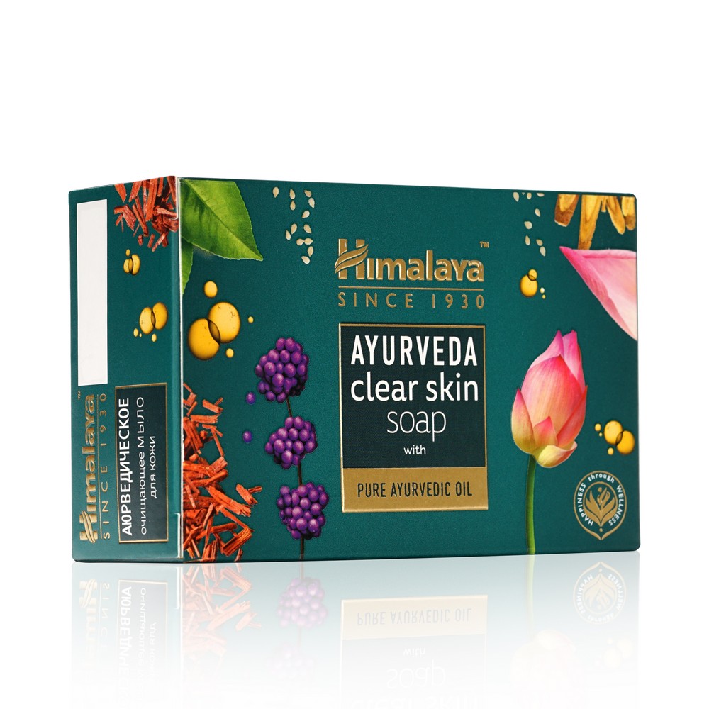 Купить Аюрведическое мыло для кожи Himalaya Herbals очищающее 125г