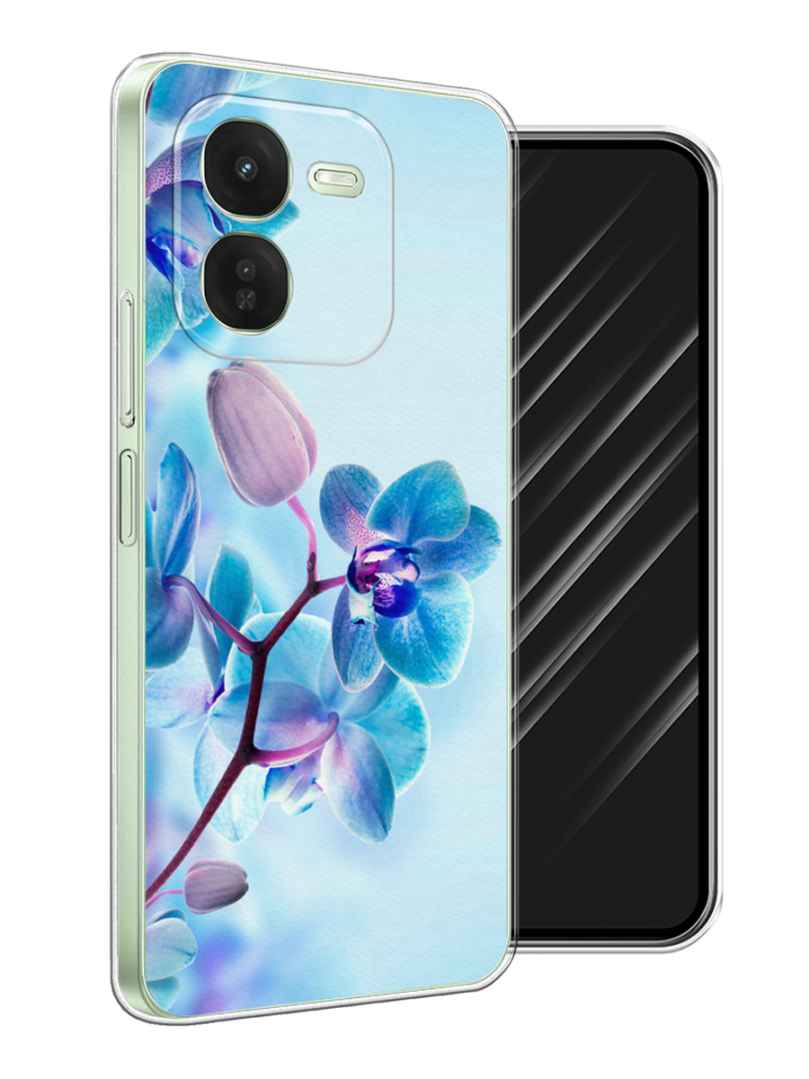 

Чехол Awog на Vivo iQOO Z9X "Голубая орхидея", Голубой;синий;фиолетовый, 2612250-1