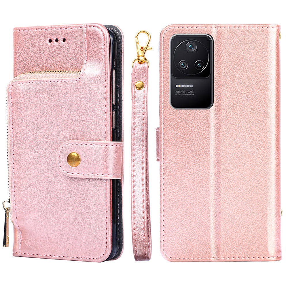

Чехол-книжка MyPads для Poco F4/Redmi K40S, Розовый