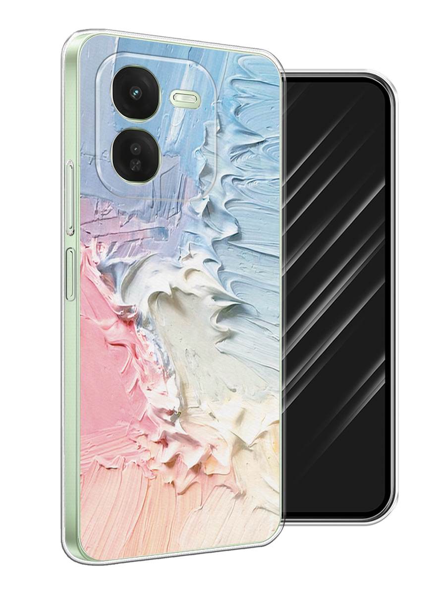 

Чехол Awog на Vivo iQOO Z9X "Фруктовое мороженное", Голубой;розовый;желтый, 2612250-1