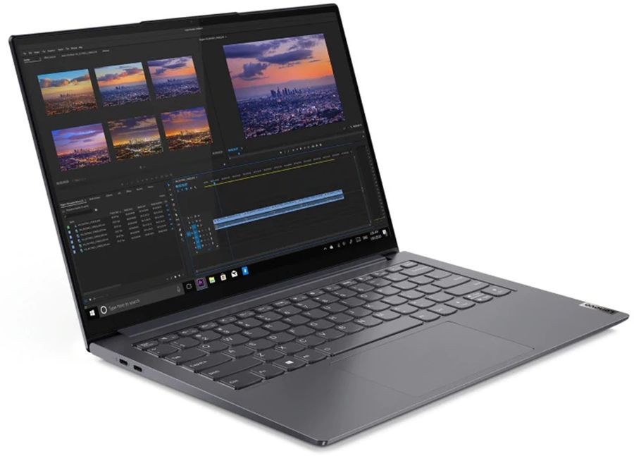 фото Ноутбук-трансформер lenovo yoga slim 7 pro gen 5 gray (82nc006hru)