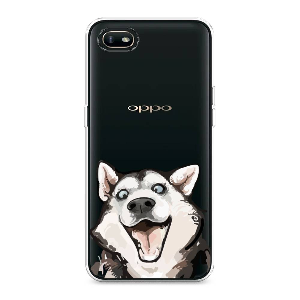 

Чехол Awog на Oppo A1k "Радостный хаски", Разноцветный, 252150-1