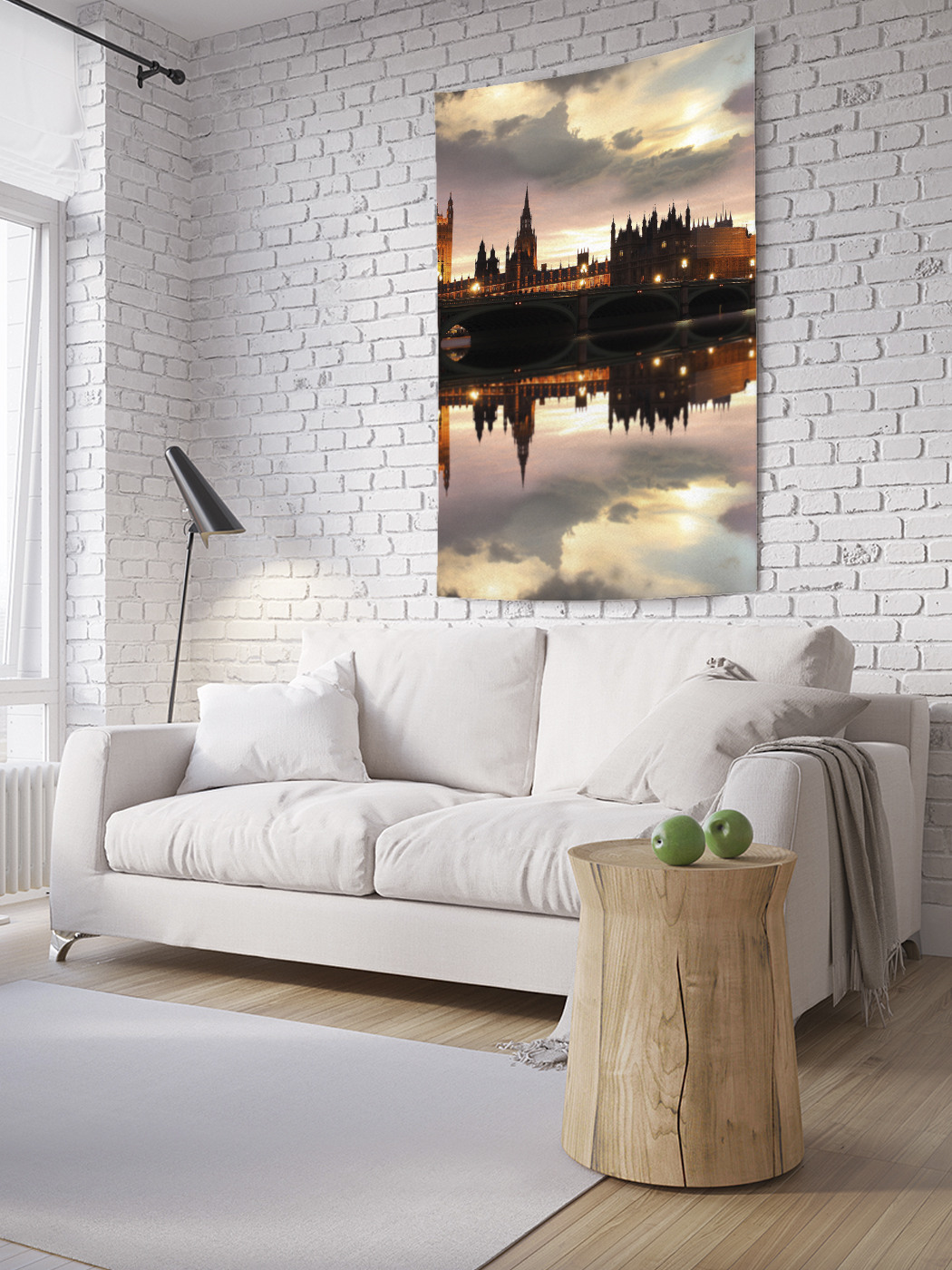 

Вертикальное фотопанно JoyArty Биг Бен и Вестминстерский дворец с Темзы, 150x200 см, Биг Бен и Вестминстерский дворец с Темзы