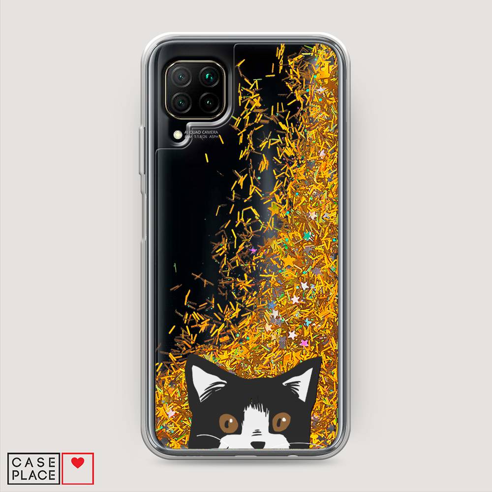 

Чехол Awog "Подглядывающий кот" для Huawei P40 Lite, 611690-1