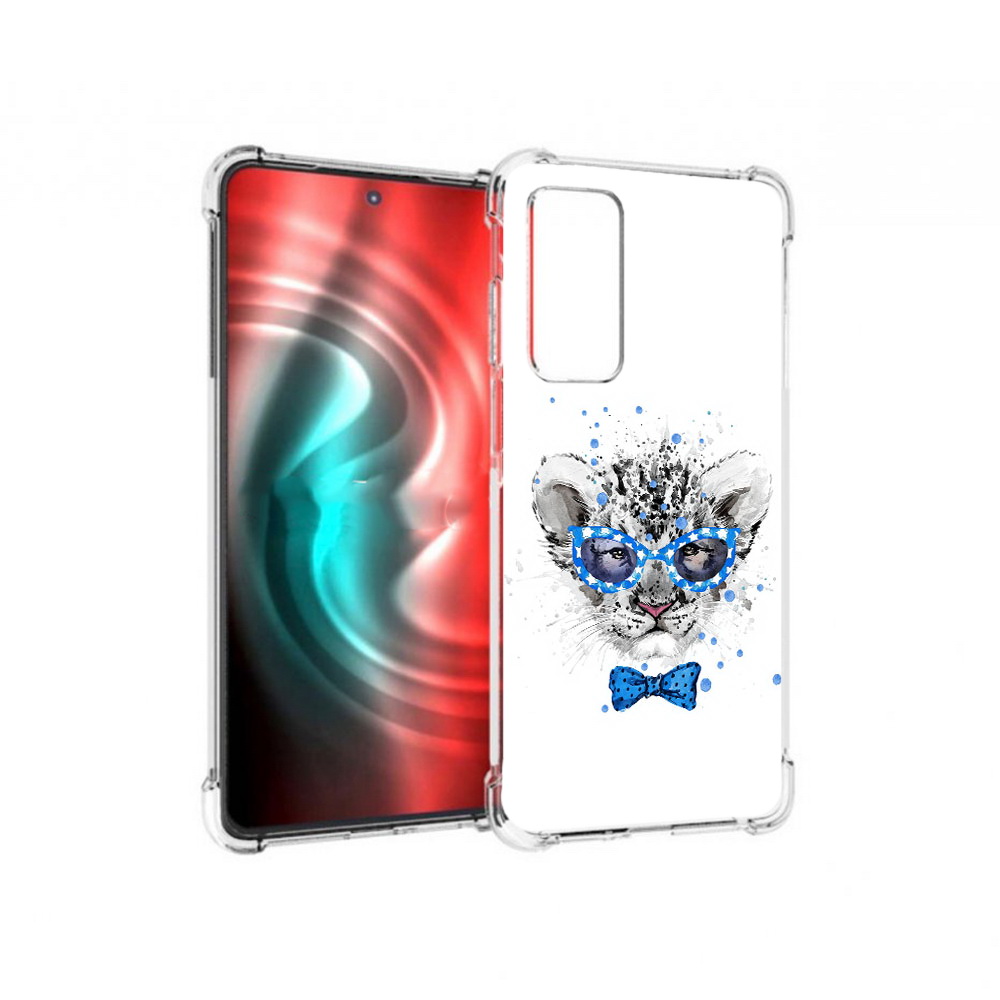 

Чехол MyPads Tocco для Motorola 20 тигренок с бабочкой (PT227072.363.642), Прозрачный, Tocco