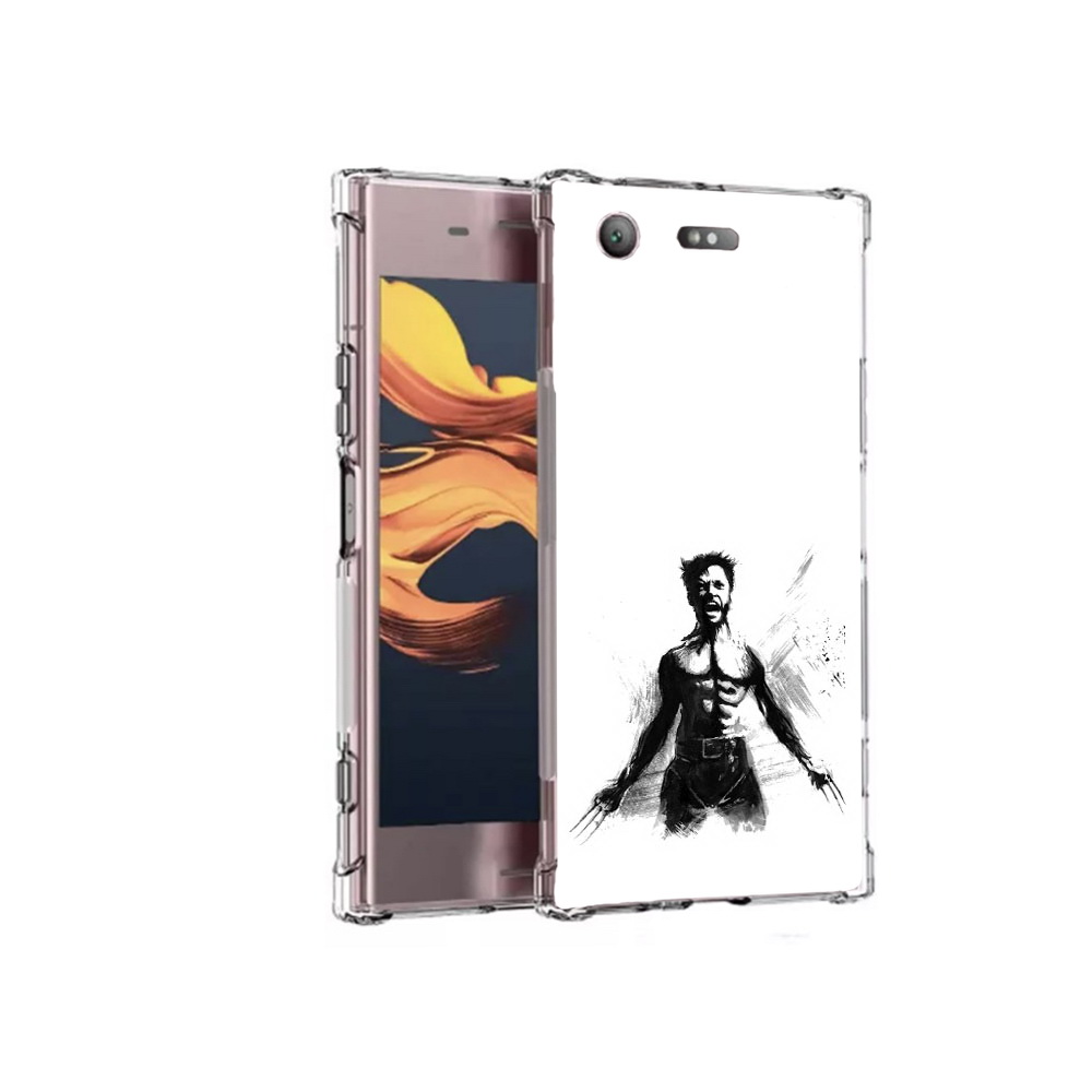 

Чехол MyPads Tocco для Sony Xperia XZ1 Compact росомаха (PT91855.237.587), Прозрачный, Tocco
