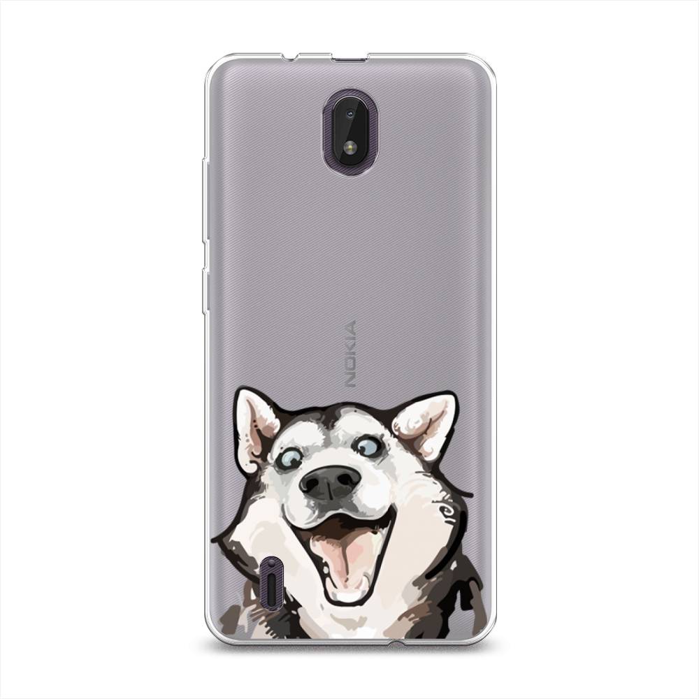 

Чехол Awog на Nokia C01 Plus / Нокиа C01 Плюс "Радостный хаски", Разноцветный, 125250-1