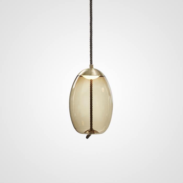 

светильник подвесной NoBrand Wick, 17x28 см, янтарный, MD-05-170-280