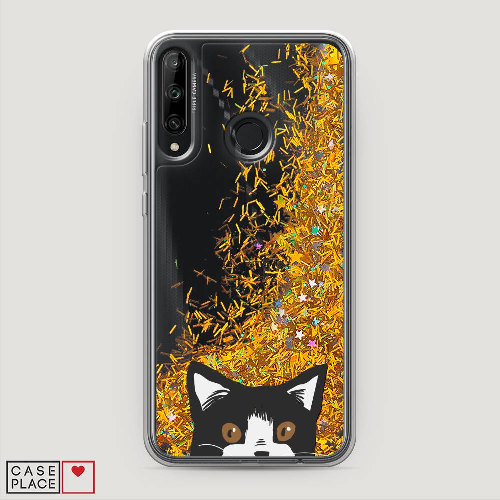 

Чехол Awog "Подглядывающий кот" для Honor 9C, 612590-1