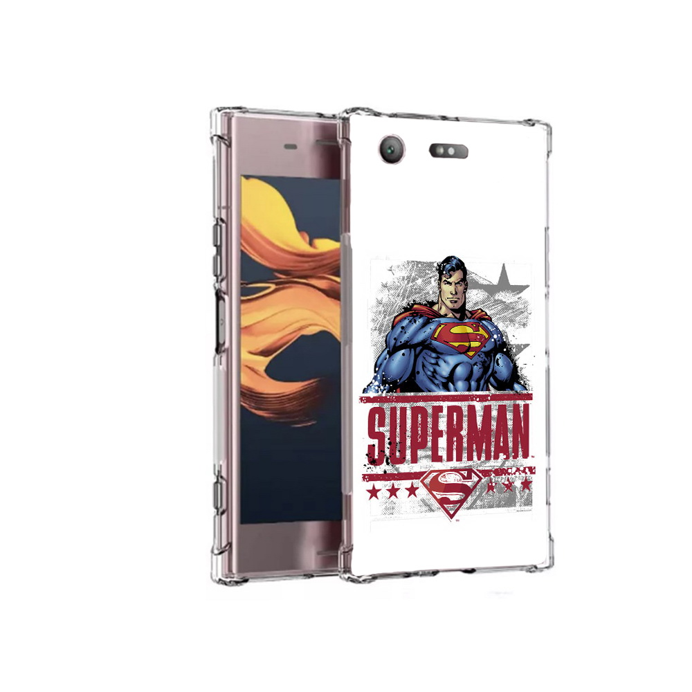 

Чехол MyPads Tocco для Sony Xperia XZ1 Compact рисунок супермен (PT91855.237.583), Прозрачный, Tocco