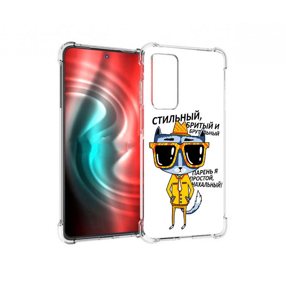 

Чехол MyPads Tocco для Motorola 20 стильный кот (PT227072.363.625), Прозрачный, Tocco
