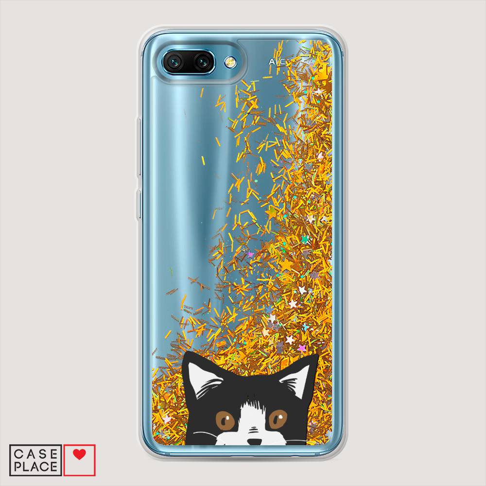 

Чехол Awog "Подглядывающий кот" для Honor 10, 65390-1