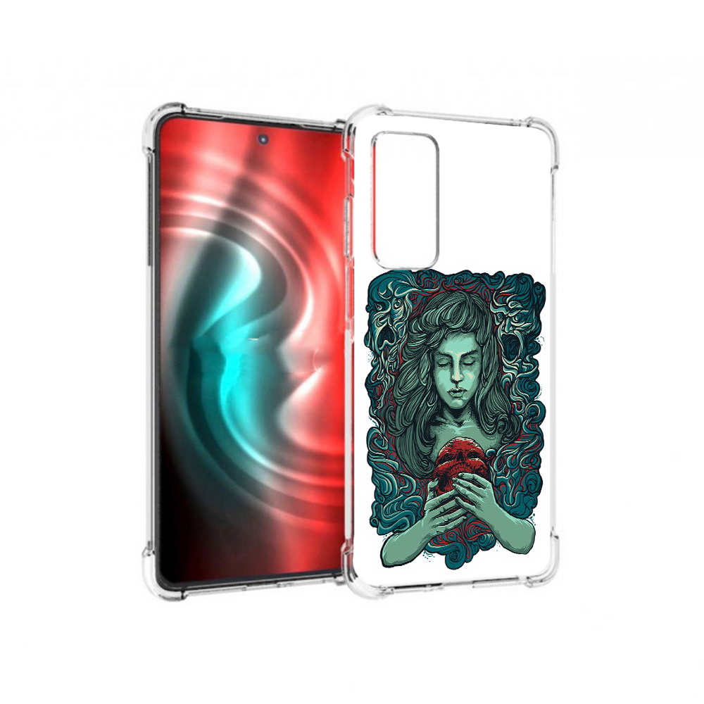 

Чехол MyPads Tocco для Motorola 20 спящая девушка (PT227072.363.619), Прозрачный, Tocco