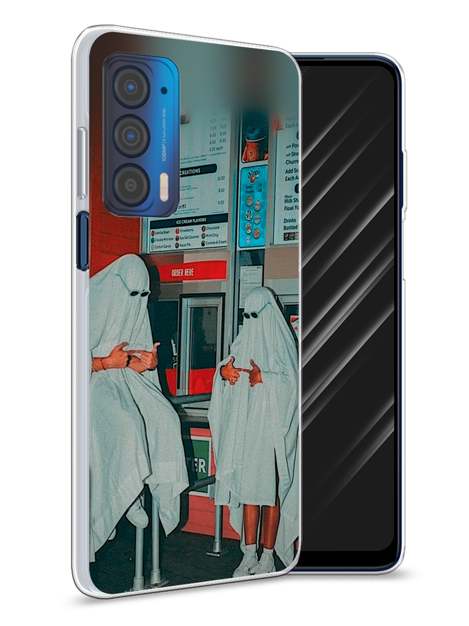 

Чехол Awog на Motorola Edge (2021) "Chillin Killin", Разноцветный, 242950-9