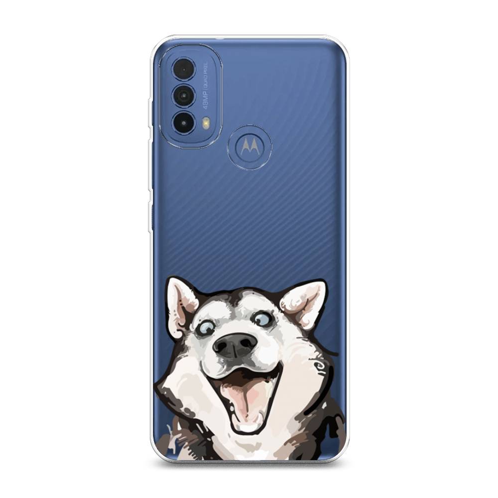 

Чехол Awog на Lenovo K14 Plus/Motorola Moto E20/E30/E40 "Радостный хаски", Разноцветный, 243550-1