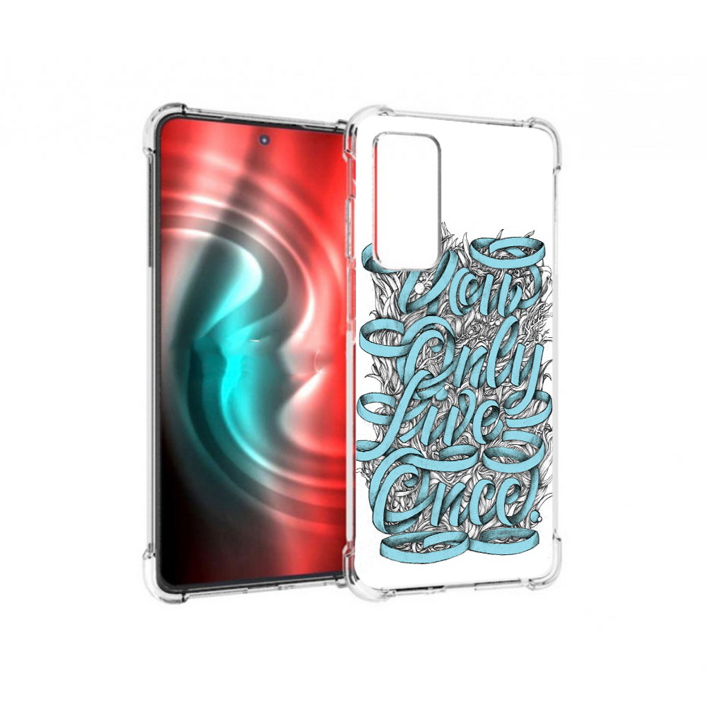 

Чехол MyPads Tocco для Motorola 20 слова из ленты абстракция (PT227072.363.607), Прозрачный, Tocco