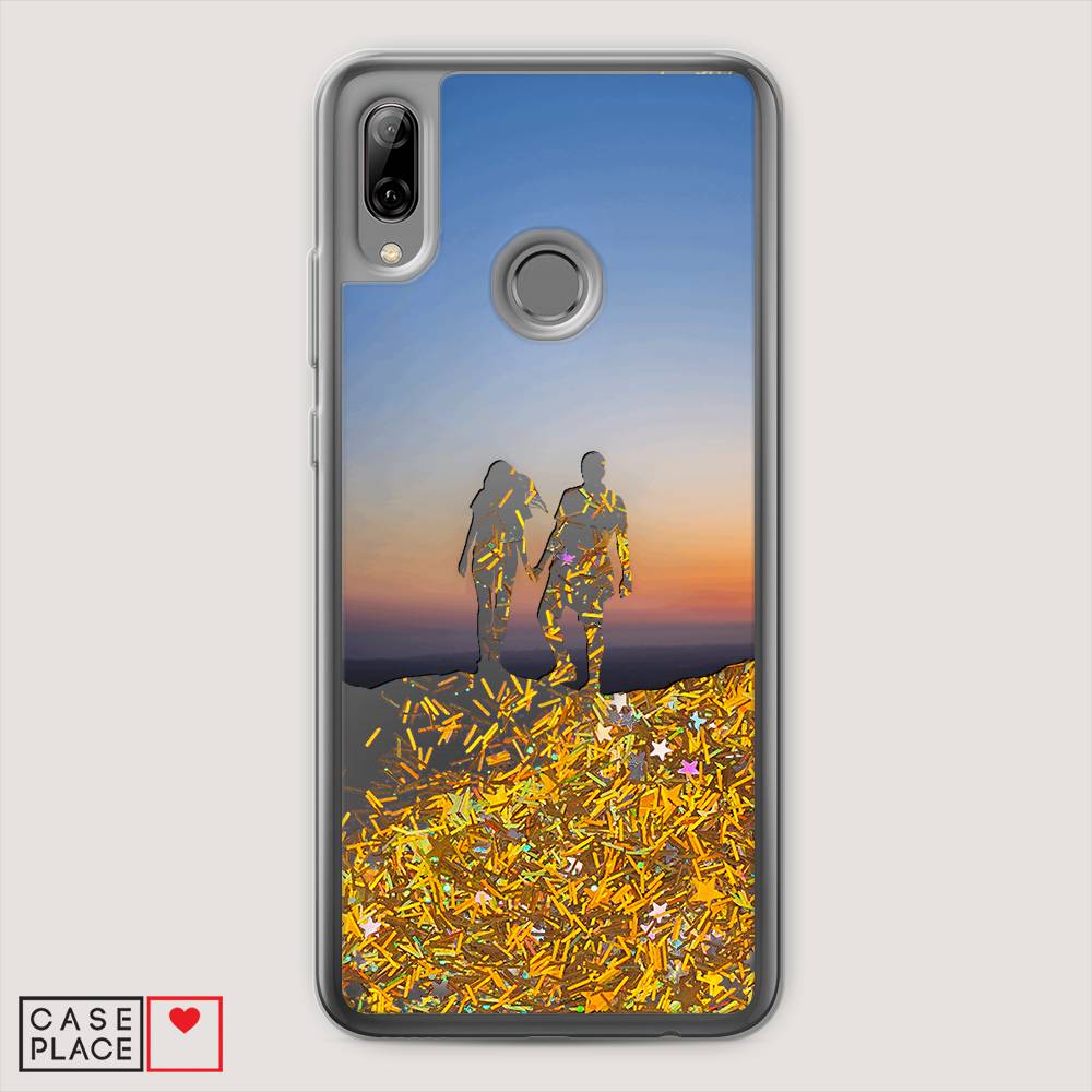

Чехол Awog на Huawei P Smart 2019 "Пара для краю света", Синий, 67290-1