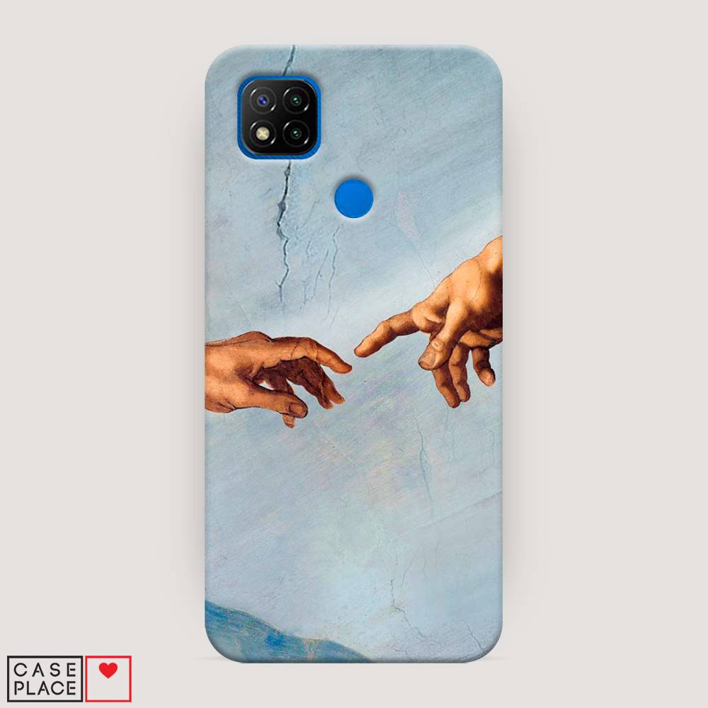 

Пластиковый чехол "Сотворение Адама" на Xiaomi Redmi 9C, 39020-7