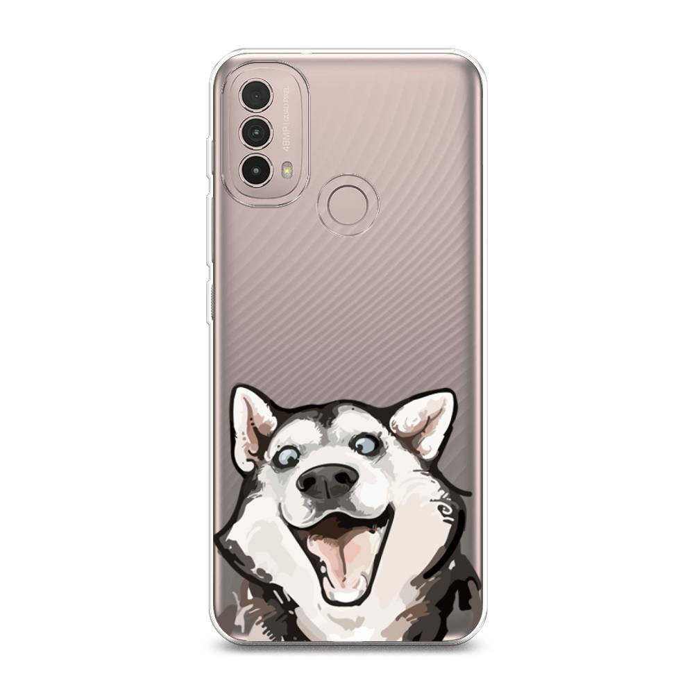

Чехол Awog на Lenovo K14 Plus / Леново K14 Плюс "Радостный хаски", Разноцветный, 113450-1