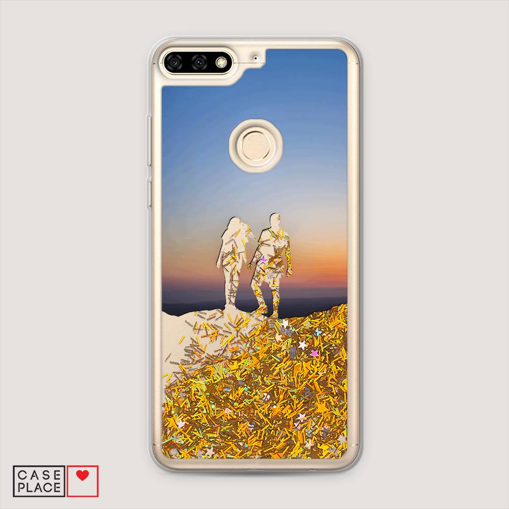 

Чехол Awog на Honor 7C "Пара для краю света", Синий, 64590-1
