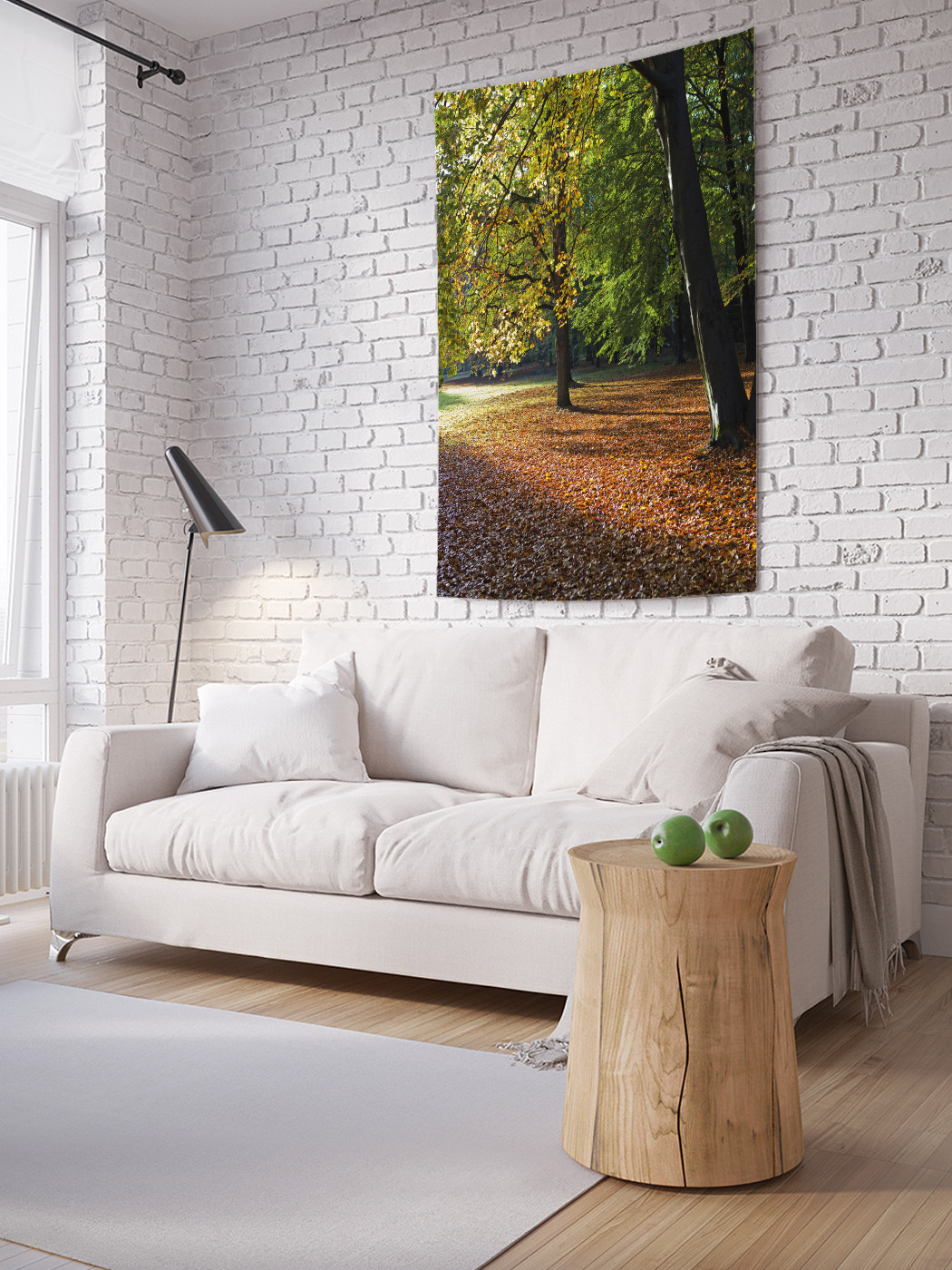 

Вертикальное фотопанно на стену JoyArty Утром в парке 150x200 см, Утром в парке