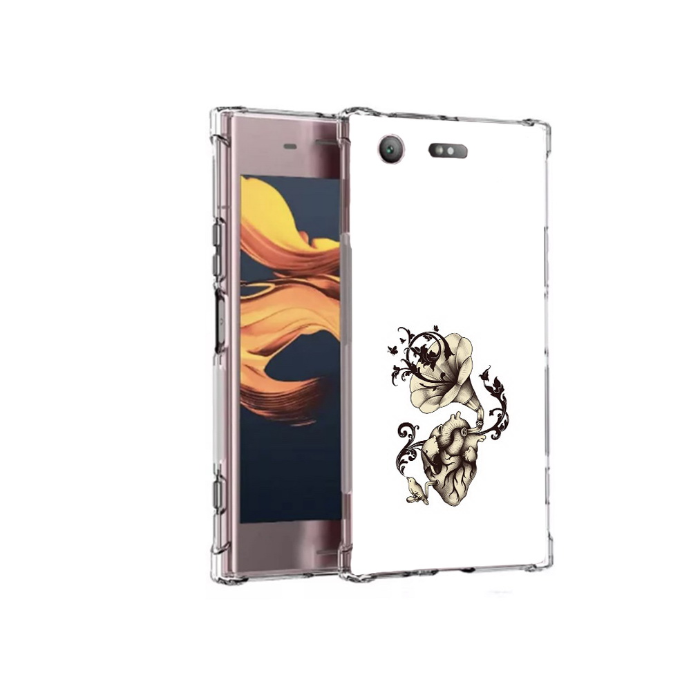 

Чехол MyPads Tocco для Sony Xperia XZ1 Compact Граммофон (PT91855.237.55), Прозрачный, Tocco