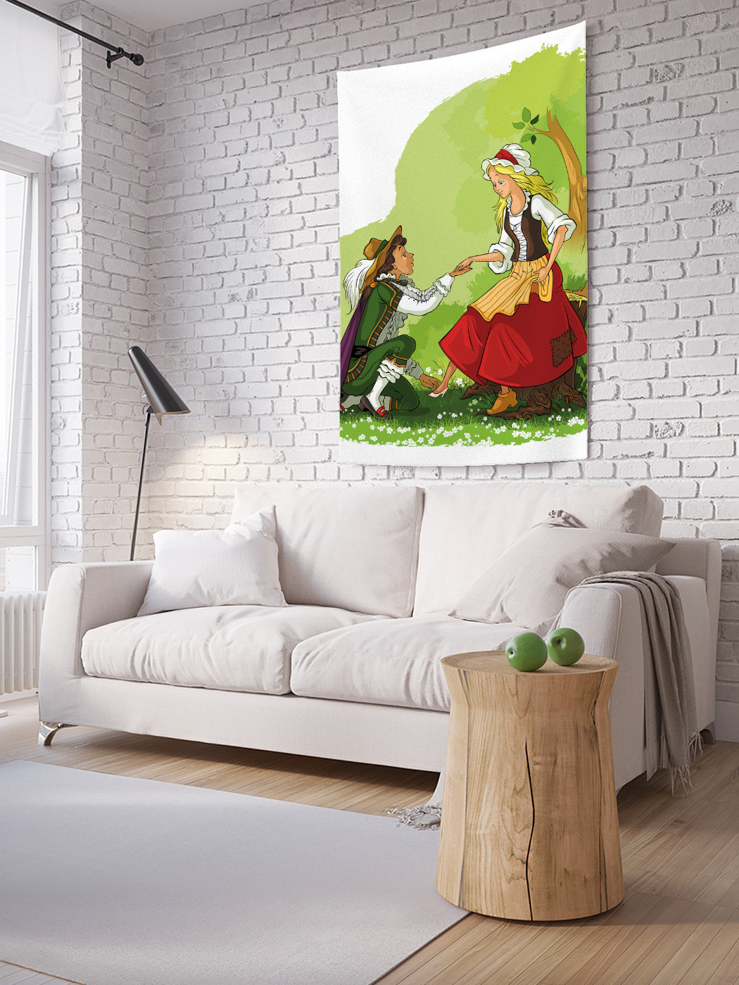 

Вертикальное фотопанно на стену JoyArty Хрустальная туфелька 150x200 см, Хрустальная туфелька