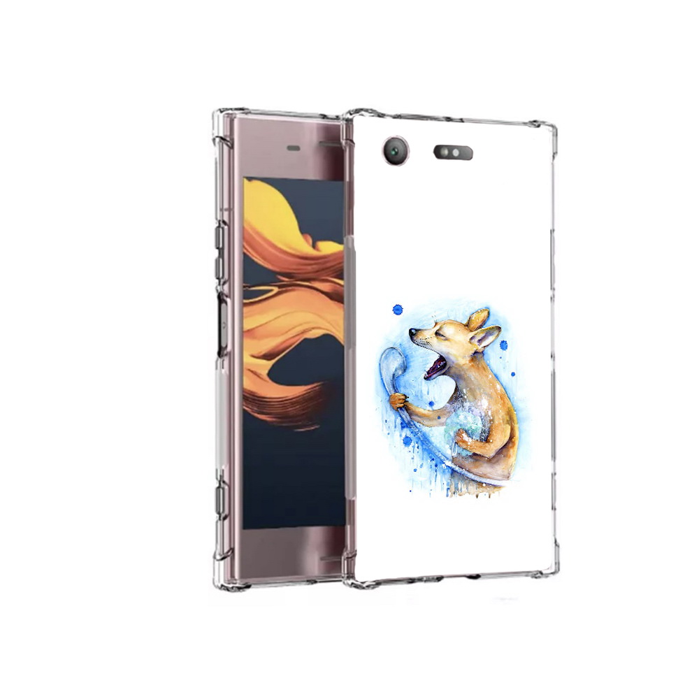 

Чехол MyPads Tocco для Sony Xperia XZ1 Compact пение в душе (PT91855.237.537), Прозрачный, Tocco