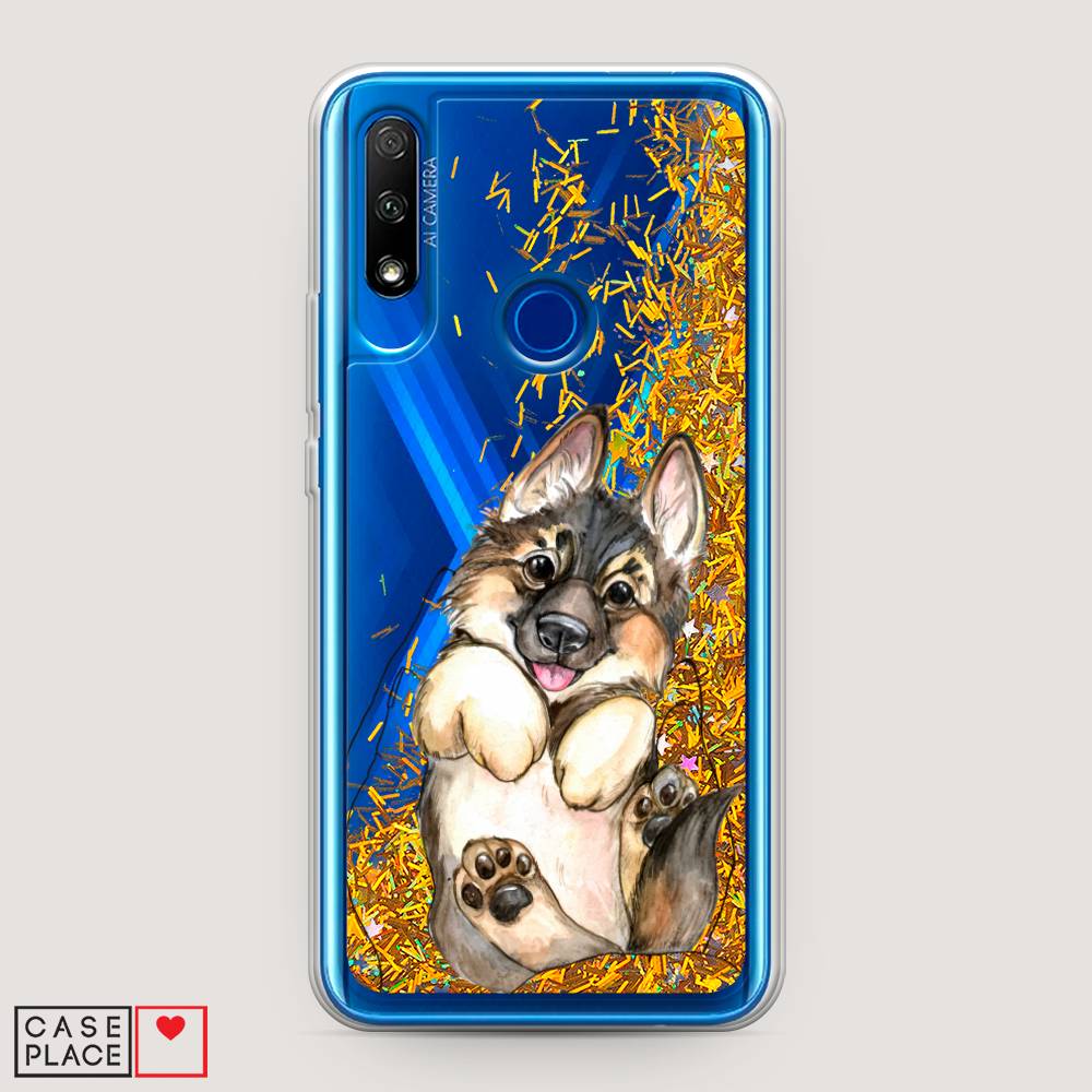 

Чехол Awog на Honor 9X "Овчарка в ладошках", Серый;бежевый;белый, 69990-1