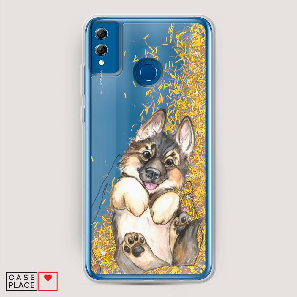 

Чехол Awog на Honor 8X "Овчарка в ладошках", Серый;бежевый;белый, 66790-1