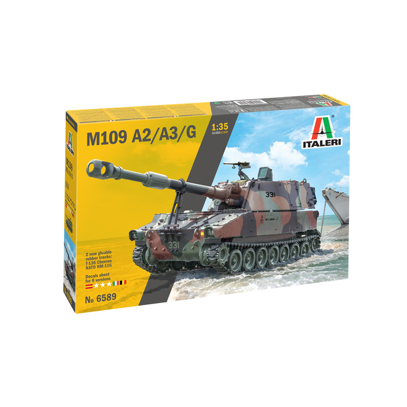 

Сборная модель Italeri САУ M109 A2/A3/G 6589