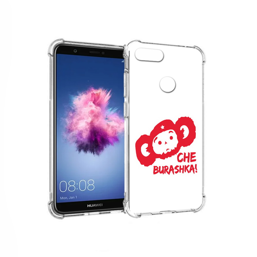

Чехол MyPads Tocco для Huawei P Smart чебурашка (PT99436.32.672), Прозрачный, Tocco
