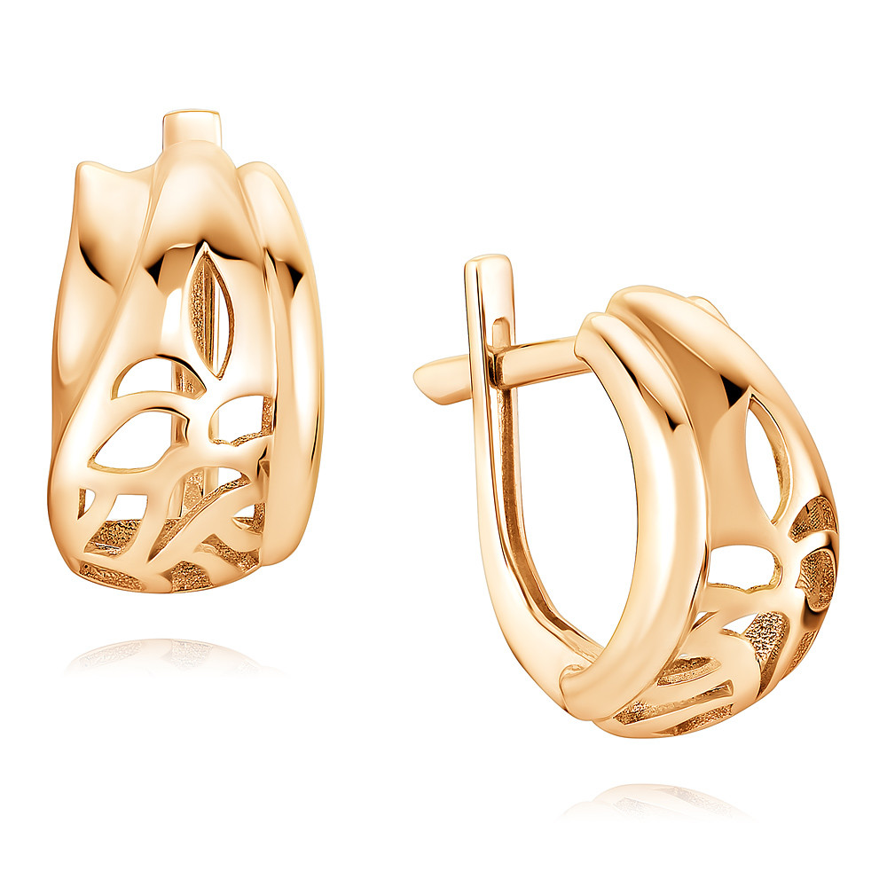 

Серьги из красного золота с без вставки ADAMAS 2418987-А50-01, 2418987-А50-01