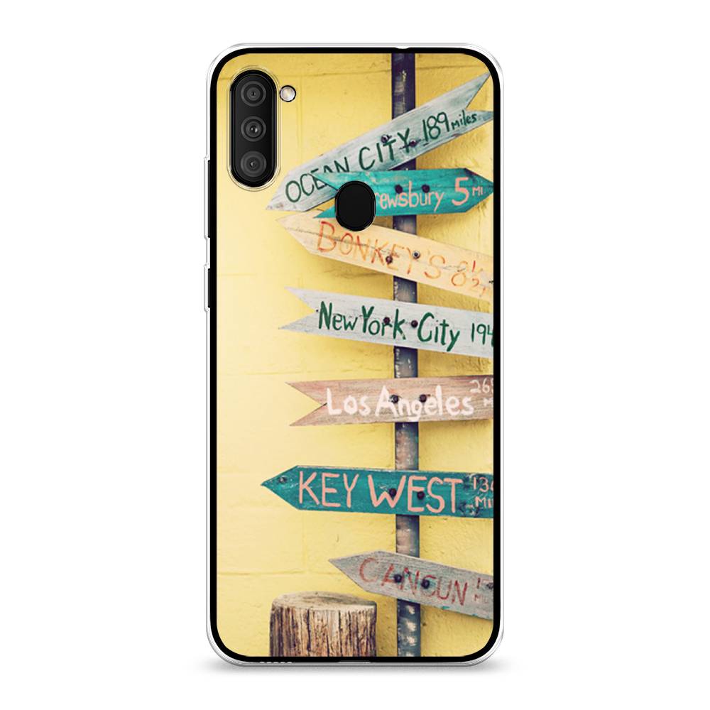 

Чехол Awog на Samsung Galaxy M11 / Самсунг M11 "Нулевой километр", Разноцветный, 2100650-4