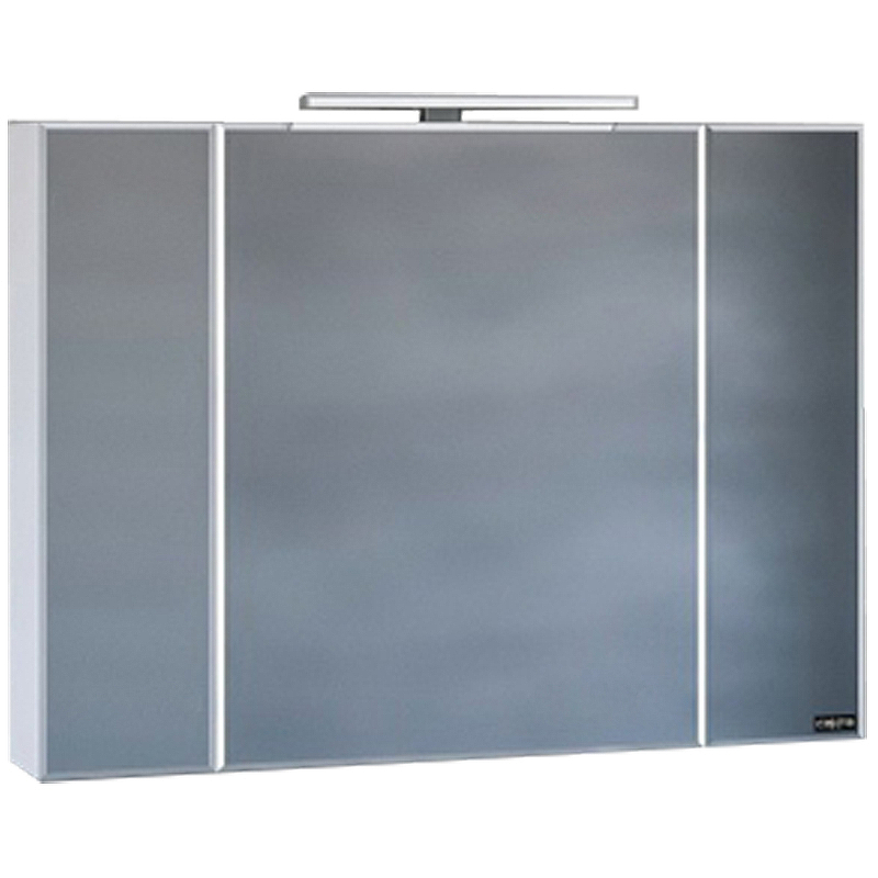 Зеркальный шкаф СанТа Стандарт 100 со светом Белый рисунки светом и найди и покажи пони