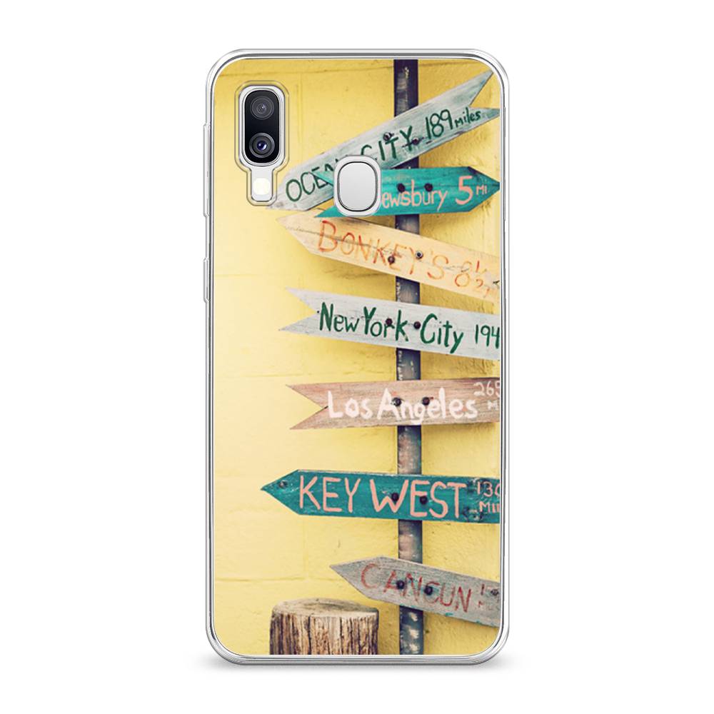 

Чехол Awog на Samsung Galaxy A40 "Нулевой километр", Разноцветный, 28050-4