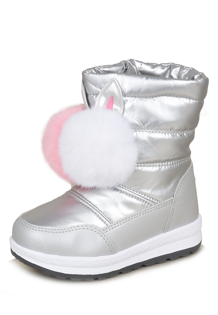 

Дутики детские Honey Girl WB2021AW-K20 серебристый р.24, WB2021AW-K20