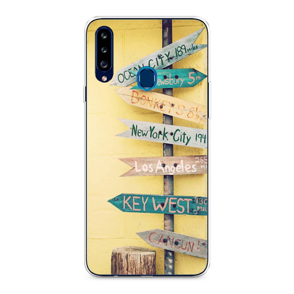 

Чехол Awog на Samsung Galaxy A20s / Самсунг A20s "Нулевой километр", Разноцветный, 2100850-4