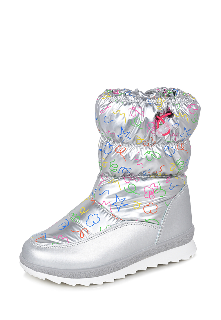 

Дутики детские Honey Girl MYZ21AW-301A серебристый р.29, MYZ21AW-301A