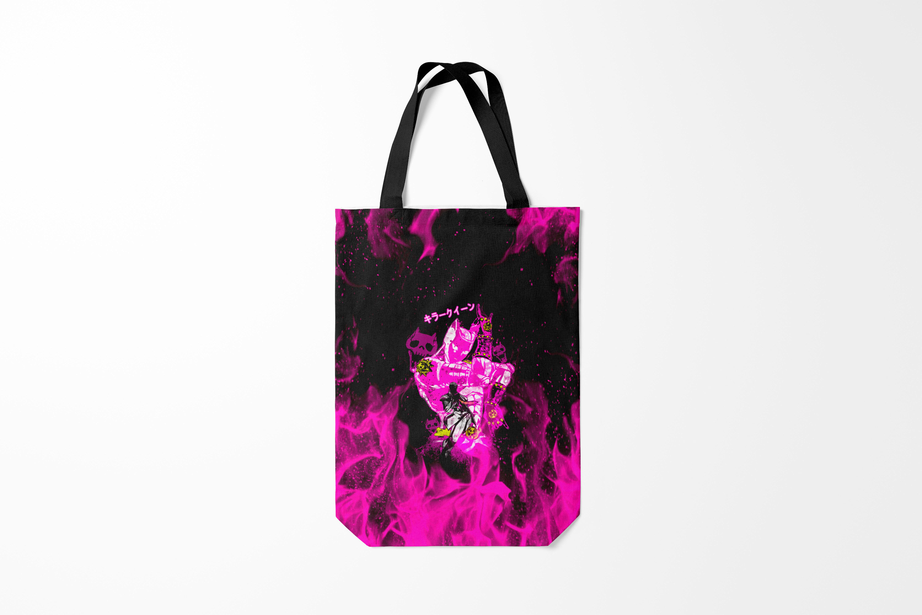 

Сумка шoппер унисекс Burnettie JoJo Bizarre Adventure KILLER QUEEN, черный, JoJo Bizarre Adventure KILLER QUEEN